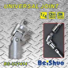 1/4"Drive Universal Joint Adapter with Chrome Plated for Hand Tool